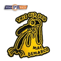 Patchs personnalisés OEM à faible MOQ, thermocollants, 3D, brodés, tissés, pour vêtements, chapeaux et sacs
