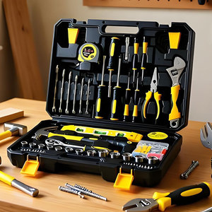 <span class=keywords><strong>Kit</strong></span> de Herramientas Básicas para Reparaciones del Hogar, Juego de 108 Piezas, Caja de Herramientas, Perfecto para Mecánicos, Propietarios de Viviendas y Entusiastas del Bricolaje - Product Image 4