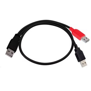 Cable DE DATOS USB2.0/Tipo-c/Tipo-b/Micro/Mini tipo Y, Cable de alimentación 2 en 1 para conexión de disco duro externo de escáner de impresión - Product Image 5