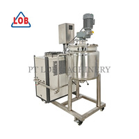 Réservoir de refroidissement LOB 500L adapté à la transformation automatisée des onguents, des crèmes et de produits similaires