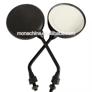 Phụ tùng xe máy nhựa màu đen xe máy vòng cho <span class=keywords><strong>bajaj</strong></span> boxer CT100 gương chiếu hậu - Product Image 2