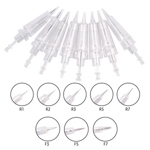 Agujas <span class=keywords><strong>de</strong></span> tatuaje Cartucho <span class=keywords><strong>de</strong></span> bayoneta desechable <span class=keywords><strong>Aguja</strong></span> Micropigmentación Maquillaje permanente Tatuaje Ceja Labios Pluma Agujas - Product Image 5