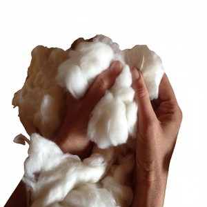 Coton de haute qualité Comber Noil prix d'usine mouche déchets textiles en provenance du Vietnam Mme Amy's Contact + 84379007507 - Product Image 1