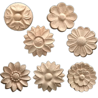 Appliques murales décoratives rondes en bois massif pour salon et bureau à domicile – Accessoires de mobilier contemporains