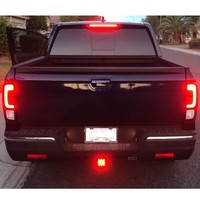 Feux de recul 12/15 LED pour capot de moteur, feux de freinage, feux de remorque, feux de couvercle de récepteur de remorquage pour voiture et tracteur