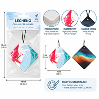Diffuseur de parfum de luxe personnalisé pour voiture, en forme d'arbre en papier, avec logo, parfum naturel longue durée, sans électricité requise
