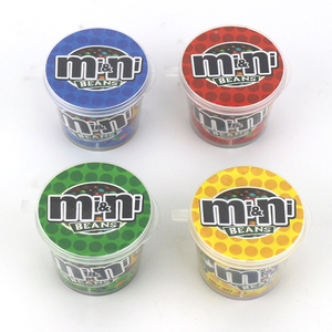 7g Mini Cup knusprige bunte Schokoladen bohnen bonbons - Product Image 3