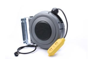 Fabbrica diretta 15m rame + abbeveraggio giardino e autolavaggio 2-in-1 avvolgitubo elettrico acqua con pistola a spruzzo manuale garanzia di due anni - Product Image 6