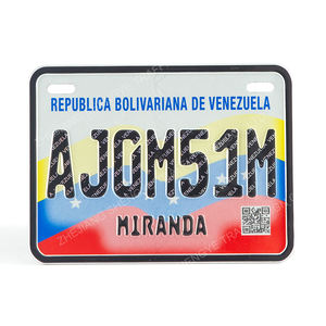 Placa de Matrícula de <span class=keywords><strong>Coche</strong></span> Personalizada de Venezuela, Barata, Directo de Fábrica - Product Image 3