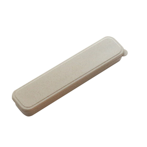 Stainless Steel Wooden Handle Spoon Fork Knife Metal <strong>Travel</strong> <strong>Cutlery</strong> <strong>Set</strong> <strong>With</strong> <strong>Case</strong> - Product Image 6