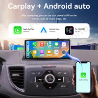 10.25 "Android13 Carplay pour Honda CRV 2012-2017 Auto Stéréo Avec GPS Navigation WIFI Mirrorlink Radio Voiture Tête Unité