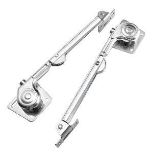 Hydraulic Support Rod For Cabinet Doors Zinc Alloy Double Damper Track Door Mount <b>Wardrobe</b> <b>Hardware</b> - Product Image 3