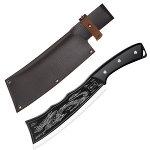 Dragon Slayer Knife 12 In Carbon Steel Hand Forged Chopping Kitchen Bone Cutter Multi Purpose Knife - Product Image 5