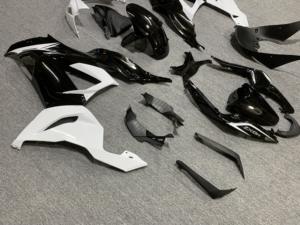 Carenado Delantero Nuevo para Motocicleta <span class=keywords><strong>Kawasaki</strong></span> <span class=keywords><strong>636</strong></span>/<span class=keywords><strong>ZX6R</strong></span> 2013-2018, Acabado Cromado ABS Negro (Marca CFP, Garantía de 3 Meses) - Product Image 4