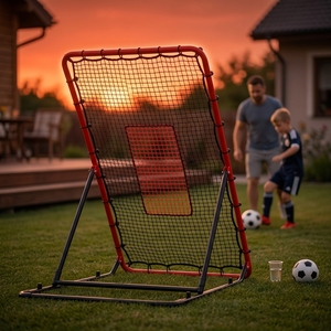 But de football 4x4,5 pieds <span class=keywords><strong>avec</strong></span> cadre en tube d'acier de qualité supérieure et filet en PE résistant à l'usure pour les jeux en plein air et l'entraînement des jeunes - Product Image 3