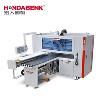 Hongda Boke CNC Perceuse et fraiseuse à six faces à double broche 6 côtés alésage et fraisage pour meubles en bois