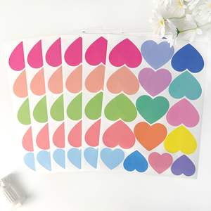 Coeur décoration murale autocollant PVC Type pour la décoration de la maison pour chambre d'enfants <span class=keywords><strong>bébé</strong></span> garçons et filles stickers muraux - Product Image 5