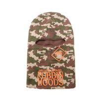 Unisexe Homme Femme Laine Feutre Camouflage Russe Personnalisé Un Trou Masque Ski Masque Bonnet Tricot Balaclaba