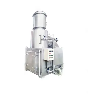 500 Kgs Pet Animal Cremation Industrial Trash Waste Combustion Furnace Medical Hospital Solid Garbage Incinerator Smokeless