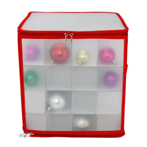 Boîte de rangement pour boules de Noël en plastique robuste, essentiels pour la maison, organisateur de boules de Noël, 4 étages, capacité de 64 boules - Product Image 3