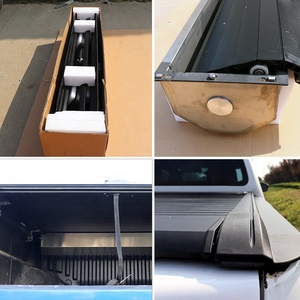 Cubierta Retráctil de Alta Calidad para Batea de Camioneta en Aluminio Rígido, Tapa Tonneau para <span class=keywords><strong>Ford</strong></span> <span class=keywords><strong>Ranger</strong></span> T6 T7 T8 Raptor Maverick F150 - Product Image 4