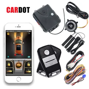 Drop Shipping KOL Keyless Entry System Cardot Anti-Theft Remote Control Smart Car Alarm