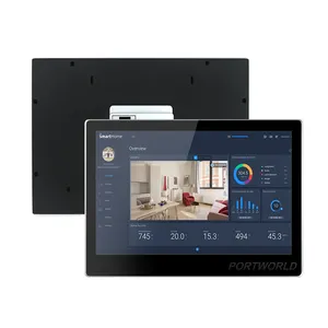 10.1 inch Aluminum CNC Case Touchscreen RK3566 Android 11 Smart Switch Home Automation Control Touch Panel