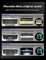 Radio para Auto de 8.8 Pulgadas para Mercedes-Benz Clase C W204 S204 NTG 4.0/4.5, con CarPlay Inalámbrico y Android Auto, Unidad Principal Multimedia