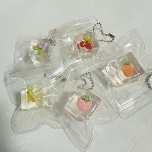 Jouet alimentaire en caoutchouc anti-stress créatif, mini pendentif en forme de pain à hamburger, jouet sensoriel de décompression en forme de petit nez - Product Image 6