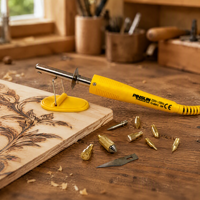 Kit de fer à souder, stylo de gravure électrique, outil de pyrogravure pour le bois, le métal, le verre, le plastique, bricolage