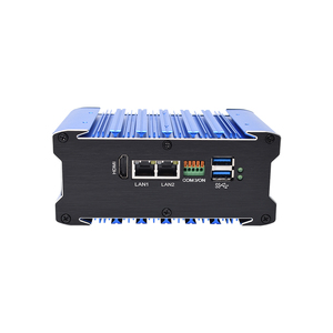 임베디드 미니 PC 코어 i7 팬리스 산업용 듀얼 LAN 디스플레이 견고한 임베디드 <span class=keywords><strong>Linux</strong></span> Iot 컴퓨터 - Product Image 1