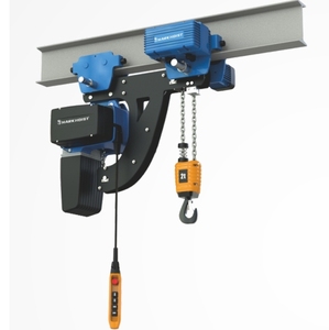 CHINA <span class=keywords><strong>HOIST</strong></span> rantai listrik Eropa <span class=keywords><strong>HOIST</strong></span>, dengan troli listrik beban QX05-02M 125kg angkat tinggi 3M 6m 9m WORLDHOIST - Product Image 3