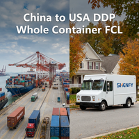 Envío Marítimo DDP FCL Confiable de China a Estados Unidos, Agente de Carga Profesional, Despacho de Aduanas Rápido, Entrega Directa