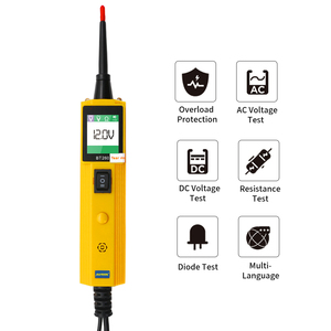 AUTOOL Digitaler TFT-Farbdisplay Stromkreistester 12V/24V Power Probe Kit 3 Jahre Garantie 10m Detektionskabel Universelles Diagnosegerät - Product Image 3