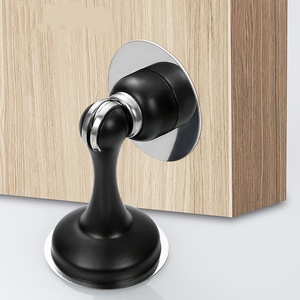 Butée de porte murale en acier inoxydable haute résistance à double usage pour armoires et meubles de cuisine et de salon - Product Image 1