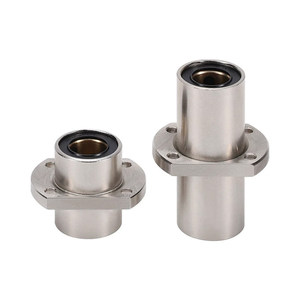Rodamiento lineal de bolas LMHC con brida central, tipo extendido, 8 mm, 40 mm de diámetro interior, carcasa de acero de precisión para uso en rieles guía de máquinas - Product Image 1