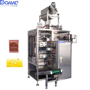 เครื่องบรรจุและแพ็คซองอัตโนมัติเต็มรูปแบบสำหรับของเหลวแบบหลายเลน ซีล 4 ด้าน สำหรับเครื่องดื่ม เจล พลังงาน ครีม เครื่องสำอาง รูปทรงไม่ปกติ - Product Image 4