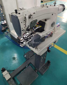 <span class=keywords><strong>Machine</strong></span> à ourler industrielle automatique haute vitesse pour la couture des ourlets de jeans et de pantalons - Product Image 4