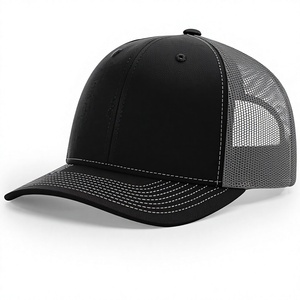 Gorra Trucker Clásica de Seis Paneles Ajustable con Cierre a Presión 112 - Unisex, Poliéster/Algodón - Product Image 1