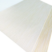 Tissu moderne en fibre de polyester pour fenêtres de nuit respirantes de haute qualité Tissu en fibre de polyester avec sténopé et stores zébrés en usine