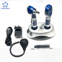 Équipement de diagnostic vétérinaire 3 en 1 avec ophtalmoscope, rétinoscope et otoscope pour l'examen des yeux des animaux