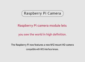 Objectif 12MP 8mm à monture M12 F1.<span class=keywords><strong>8</strong></span> compatible avec les faibles luminosités, pour caméra Raspberry Pi HQ IMX477, pour vision IA et robotique - Product Image 6