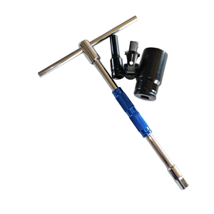 22Pcs Car Repair Tool Set with 1/2 Hexagon <b>Socket</b> Sleeve T-shaped Wrench and Spring <b>Extension</b> Rod Customizable OEM Hard Case - Product Image 5