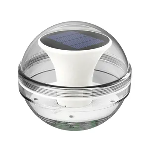 IP68 водонепроницаемый перезаряжаемый миниатюрный светодиодный rgb-светильник для плавания с солнечной батареей, плавающий беспроводной светильник для бассейна, освещение для водного дрифта, ландшафта, пруда