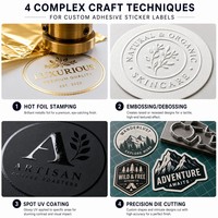 Autocollant de marquage à chaud au laser or, motif holographique précis, réflectivité