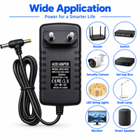 Adaptateur secteur mural AC/DC 6V 3A 18W à fiche UE coudée pour bandes LED et routeurs Mesh - Vente en gros