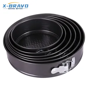 7 To 12 Inch Removable Bottom Spring form Cake Pan Round Nonstick Baking Pans Spring Form For Carbon Steel Baking Tray