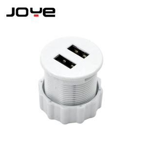 Chargeur USB rapide universel 10W rond 5v 2.1A intégré au bureau, au canapé, <span class=keywords><strong>mini</strong></span> - Product Image 4