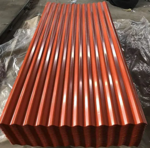 Galvalume แผ่นหลังคาเหล็กชุบสังกะสีแบบจุ่มร้อนแผ่นหลังคาโลหะลูกฟูก - Product Image 6