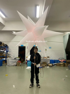 Costume <span class=keywords><strong>de</strong></span> <span class=keywords><strong>marche</strong></span> d'étoile gonflable à LED avec souffleur d'air pour spectacle sur scène - Product Image 2